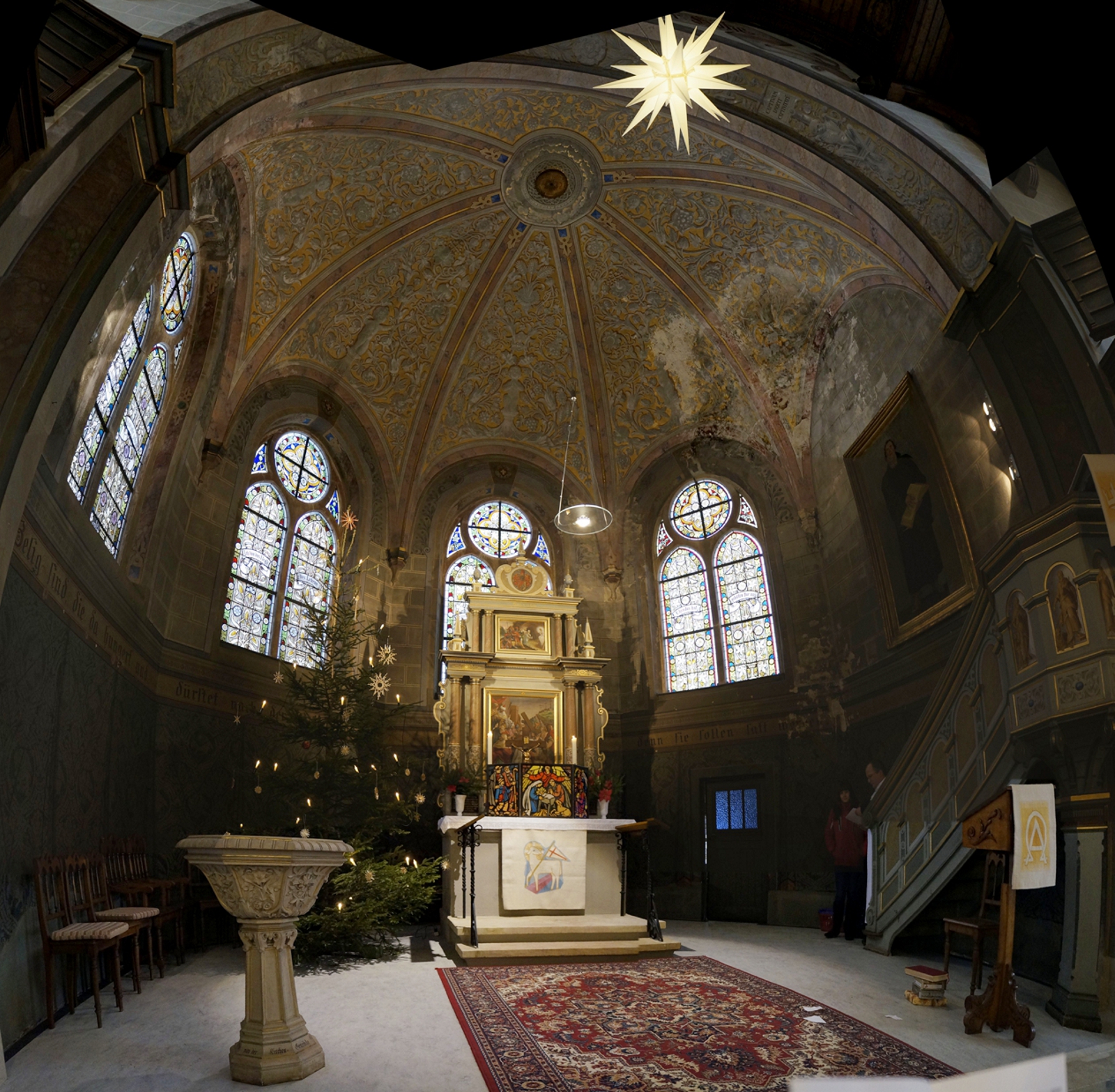 Advent im Erzgebirge Kirche