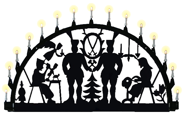 Metallschwibbogen