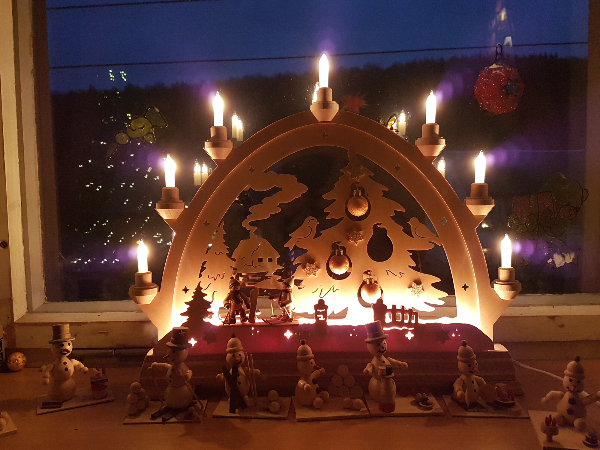 Deutsche Weihnachtsdekoration