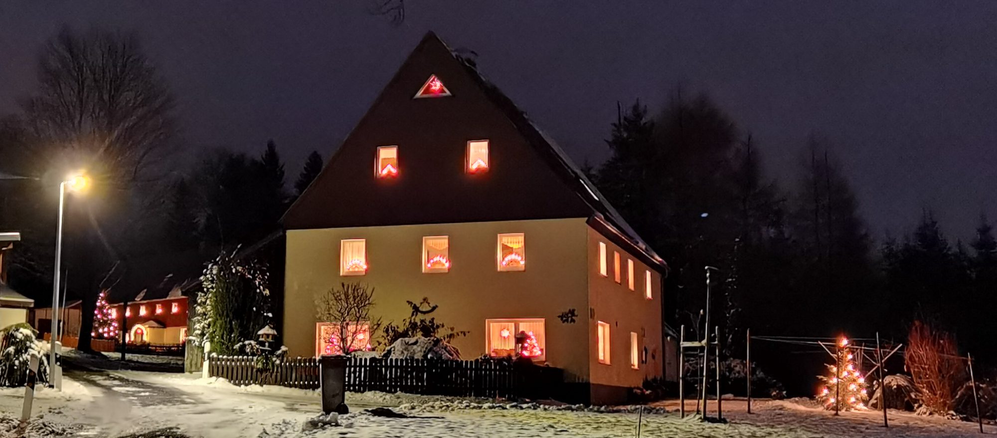 Erzgebirge Weihnachtsdeko Fenster