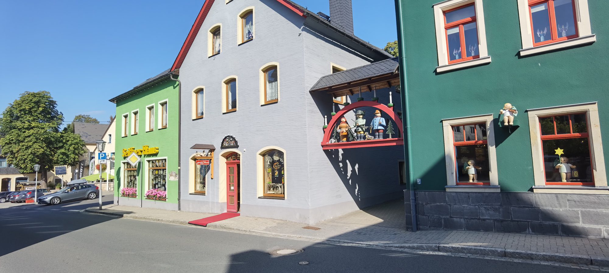 ganzjähriges Weihnachtsdorf Sachsen