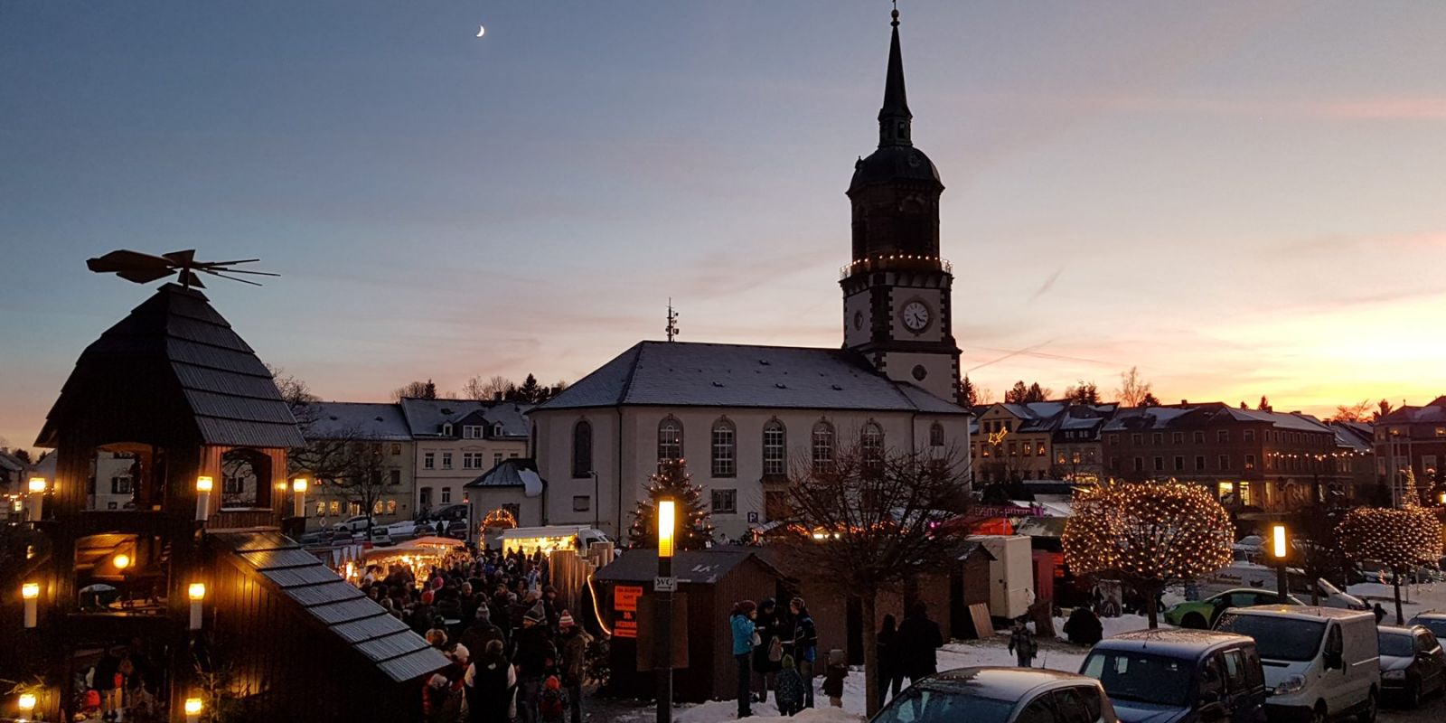 schönster Weihnachtsmarkt im Erzgebirge - Frauenstein
