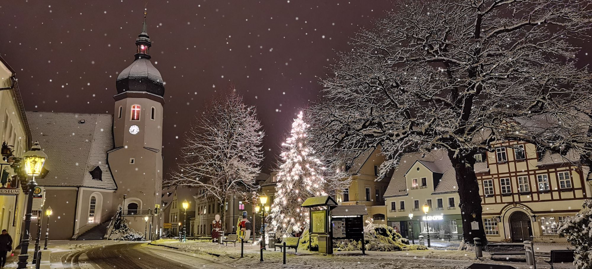 Weihnachten in Olbernhau Erzgebirge