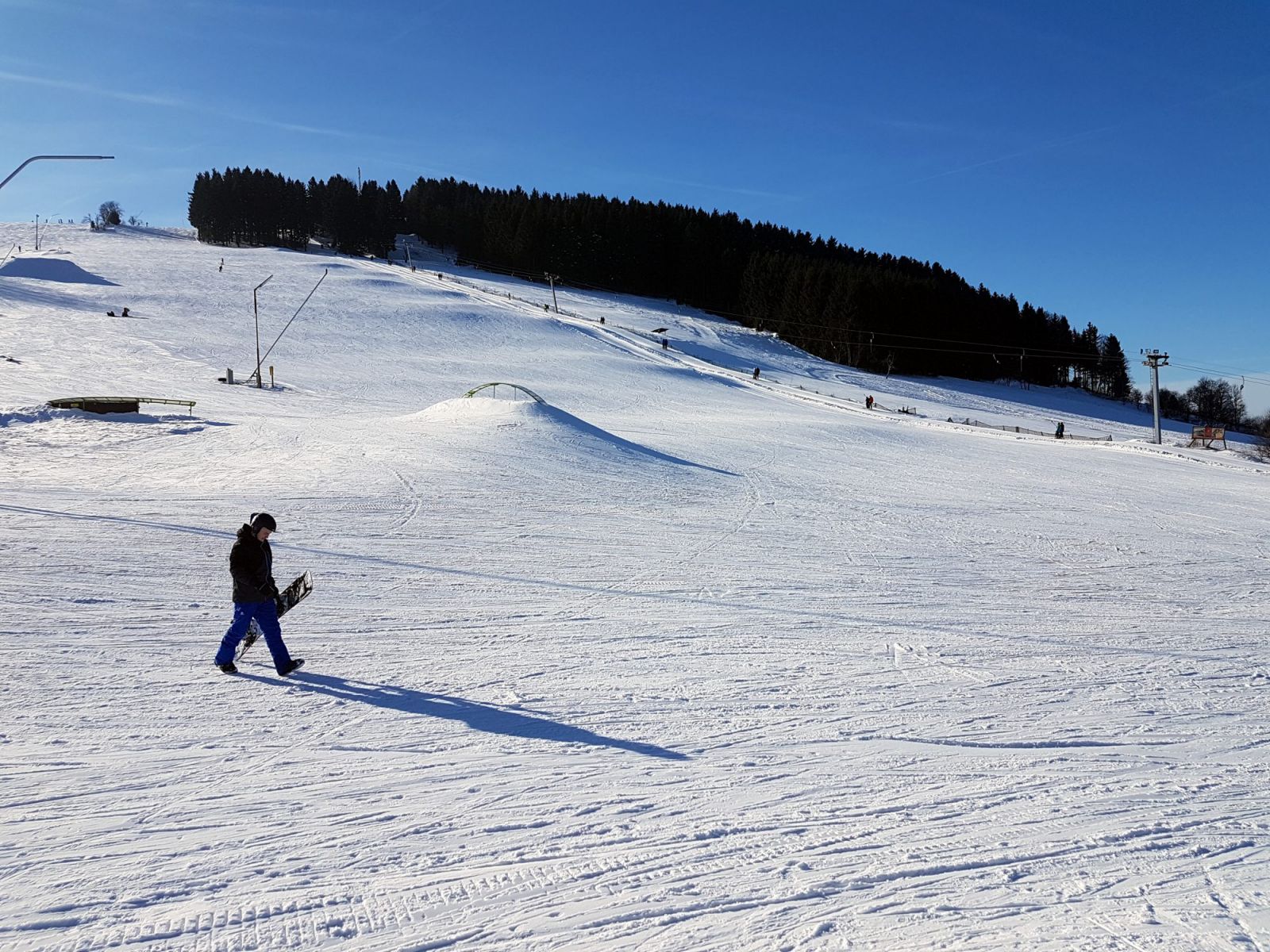 Skipiste in Holzhau