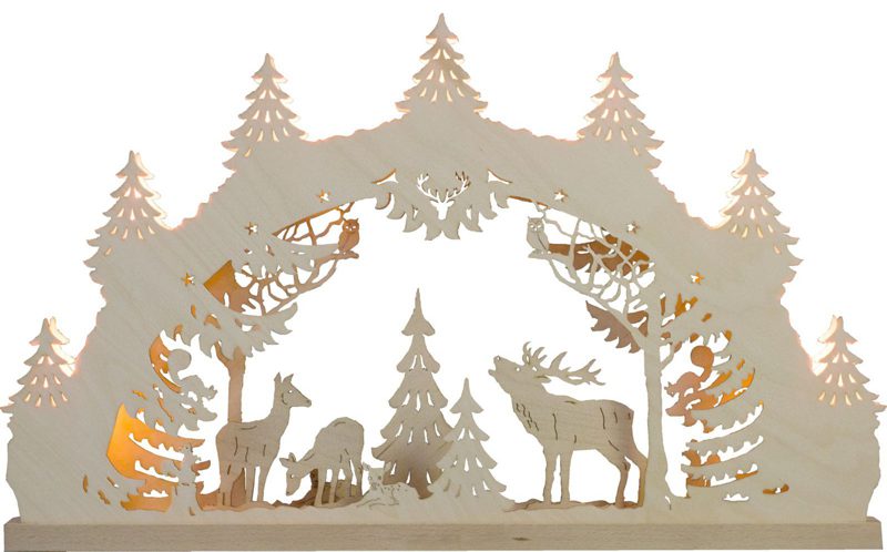 Weihnachtsbeleuchtung Erzgebirge
